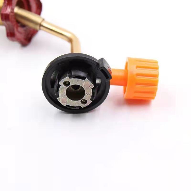 Refillable Cylinder Valves Adapter Refills Direct Safe Connectors for Camping and Outdoor Activity