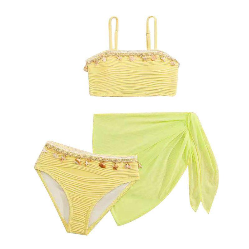 Sunshine kids clothing 8-12 Jaar Kinderen Meisjes Zomer Zwemkleding Bikini Set Strandkleding 9Y