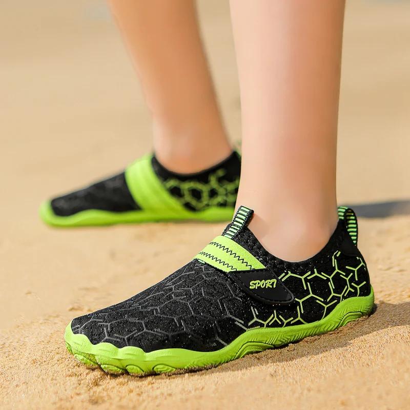 

Summer Children Water Shoes Kids Boys Girls Beach Barefoot Shoes Sea Swimming Shoes For Toddlers Size 25-38 Dropshipping 25