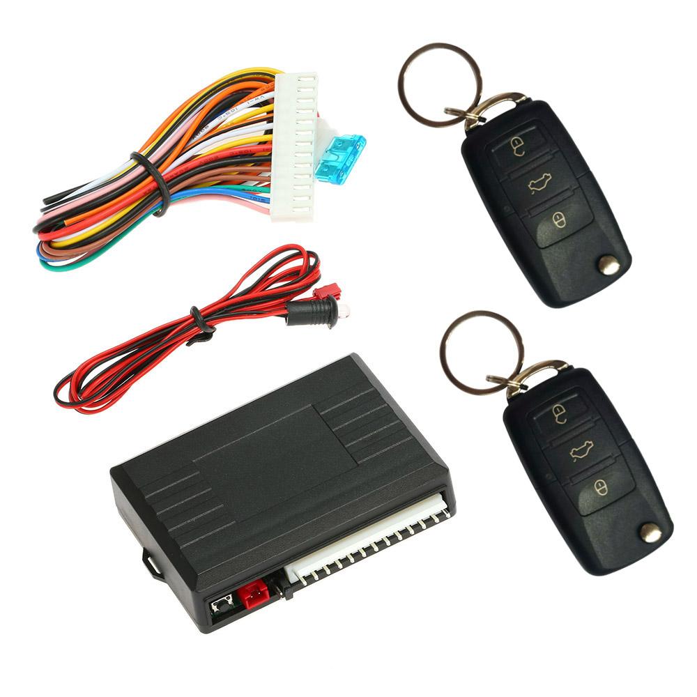 Car Auto Remote Central Kit Door Lock Universal Car Keyless Entry System Remote Central Locking Kit for VW LUPO POLO