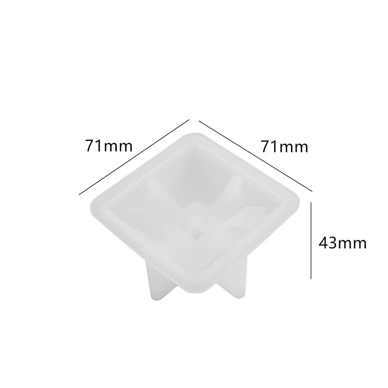 Diamond Texture Storage Box Silicone Mould Jewelry Box Epoxy Resin Casting Mold