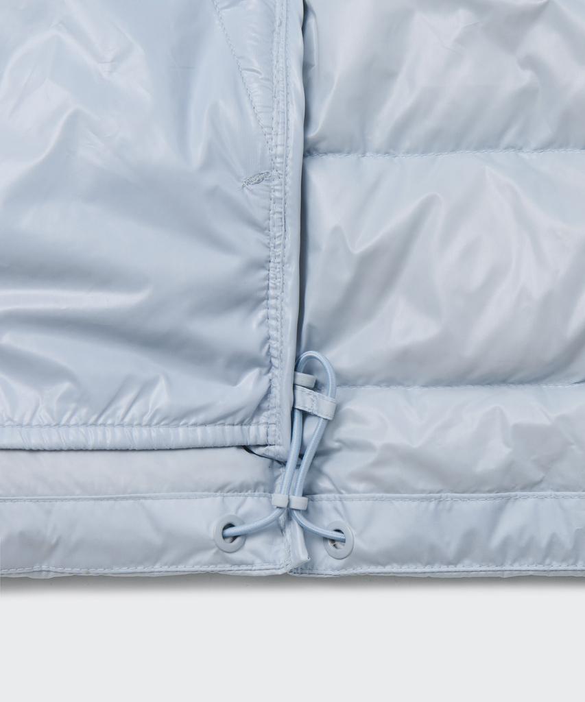 Musinsa Standard [City Leisure] Hooded Light Down Jacket [Cloudy Blue]