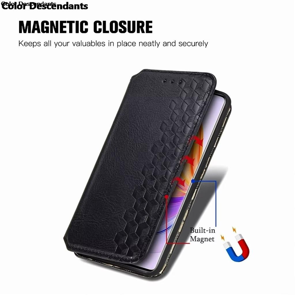 Flip Case for Xiaomi Redmi 7 8A 9C NFC 10 C 12 13C 2024 Phone Cover Leather Texture Magnet Book Shell Redmi 12C 10C 10A 9A 8 7A
