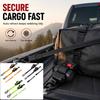 Heavy Duty Tie Down Straps High-Quality Double-Hook Ratchet Tie Down Strap Fast Locking Steel Buckle