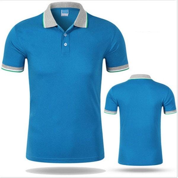 Polohemd für die Arbeit Herren Damen Kurzarm Polyester Atmungsaktiv Schnelltrocknend Uniformen