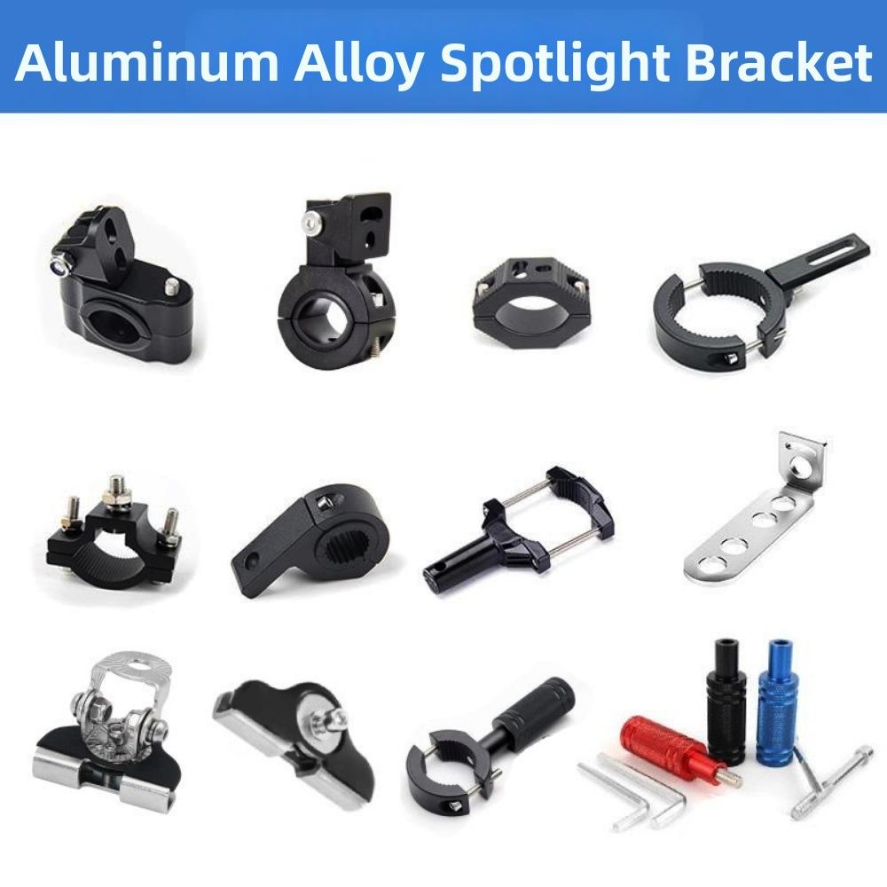 Adjustable Motorcycle LED Light Mounting Bracket Universal Pipe Clamp New Guard Bumper