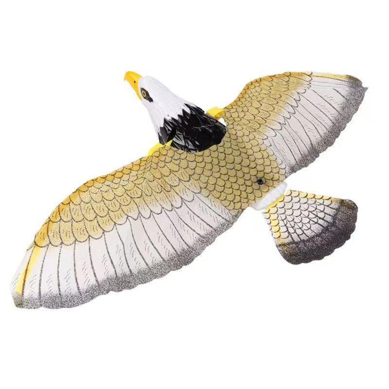 Jouet Aigle Volant Électrique Avec Ailes Battantes Lumière Lumineuse Et Musique Vive Pour Cadeaux d'Anniversaire d'Enfants Jouet d'Intérieur Extérieur