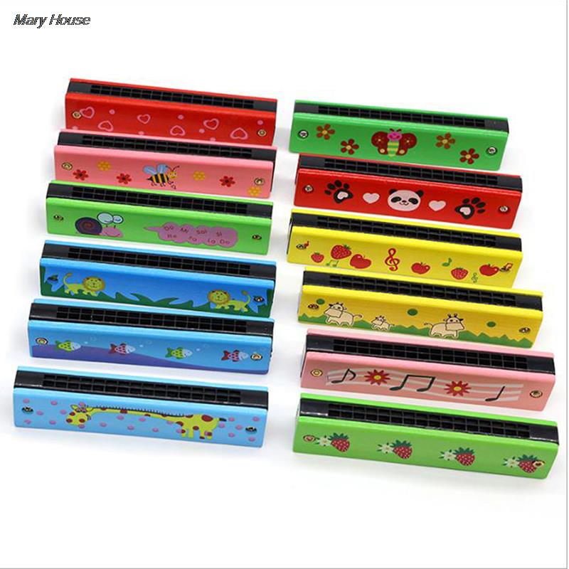 

Cartoon 16 Holes Cute Harmonica Musical instrument Kids Educational Toys Instrument Children Gift