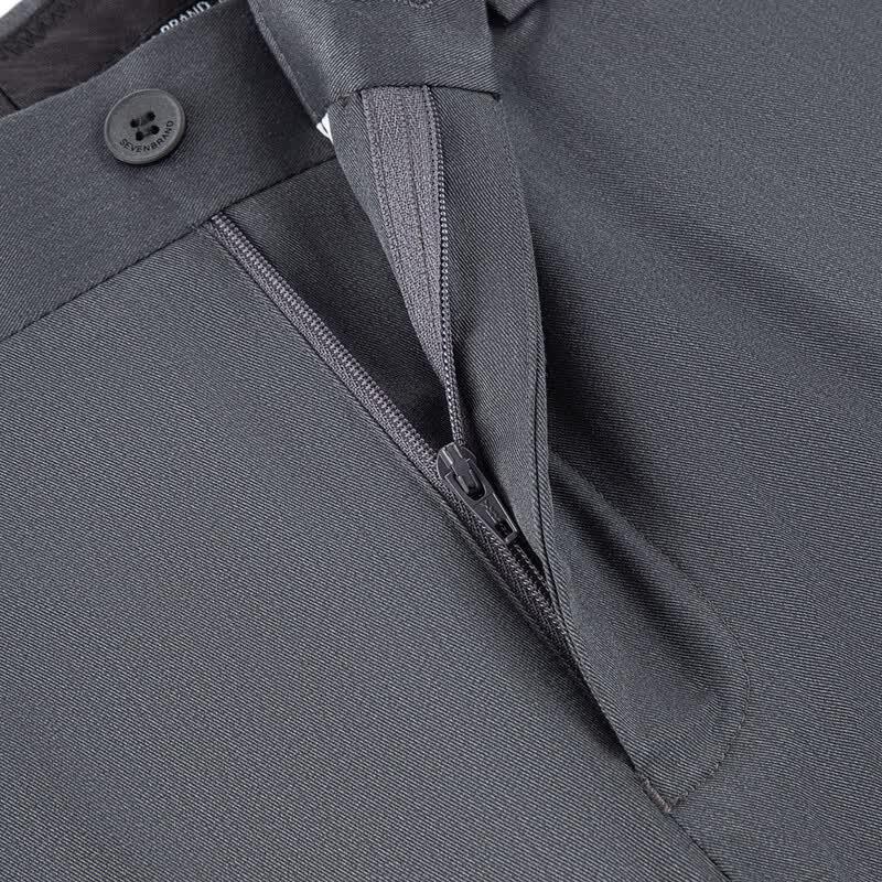 Seven Men's Cool-Touch Slim Fit Business Casual Trousers