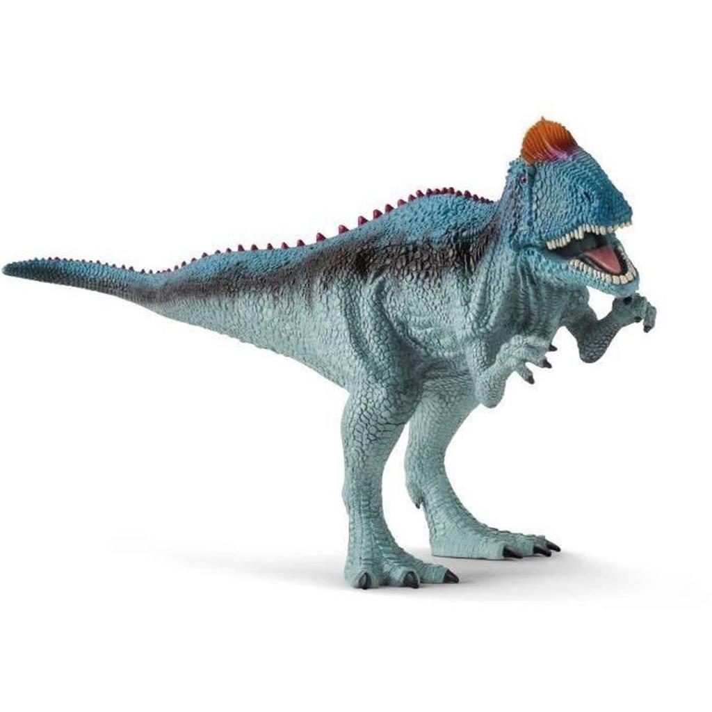 Figurine Cryolophosaure - SCHLEICH - Dinosaurs - Modele violet - Pour enfants de 3 ans et plus
