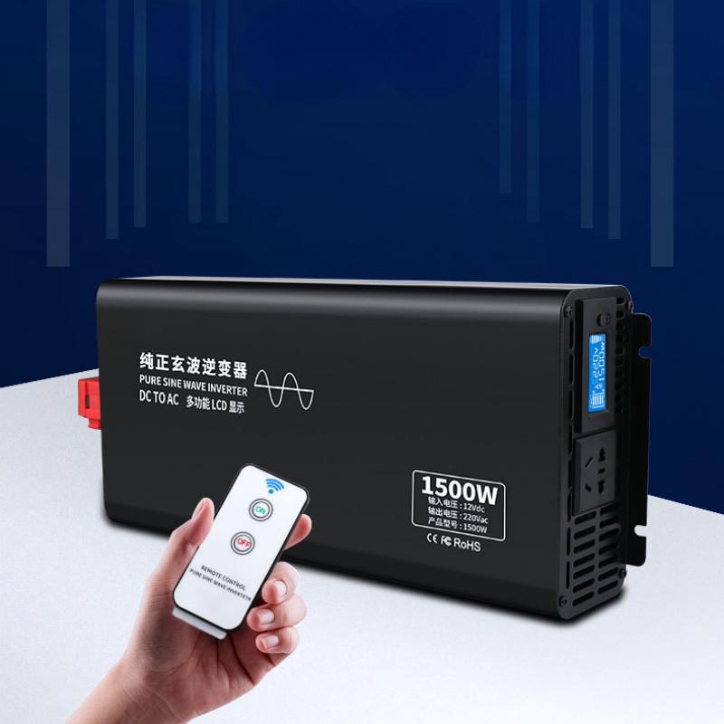 High Power Pure Sine Wave Inverter Portable Car Converter Universal Power Supply Voltage Transformer