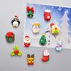 12pcs Cartoon Creative Christmas Gifts Santa Claus Refrigerator Magnets Magnetic Clasp Personality Magnet Magnet Home Decore