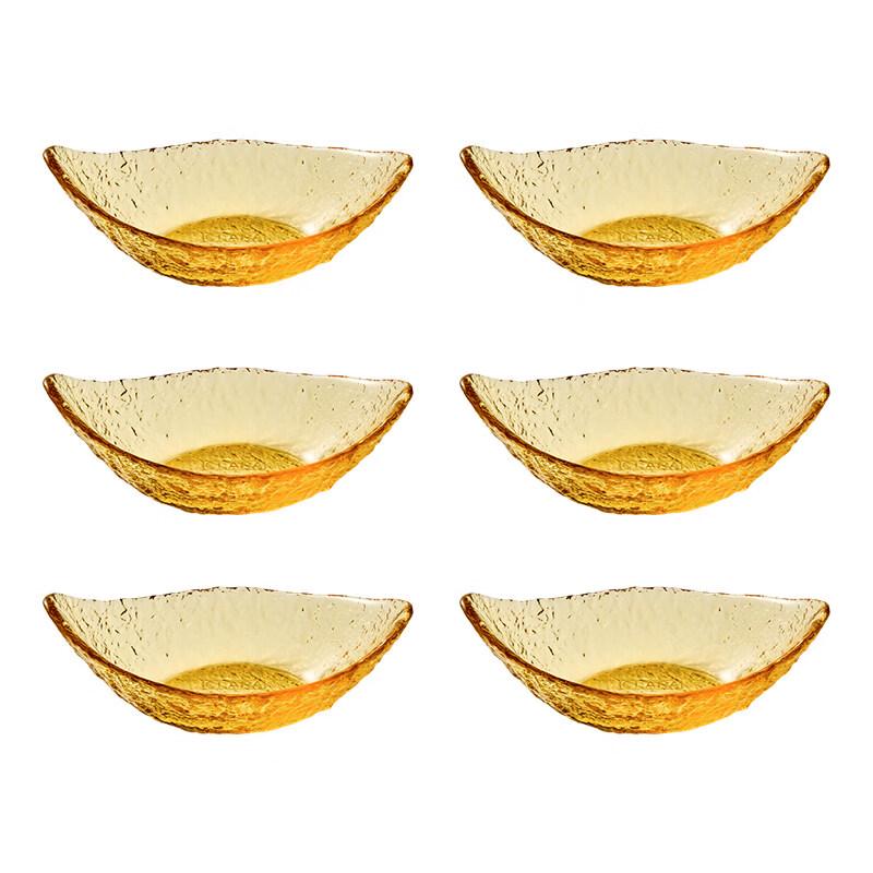 

Clara Crystal Scale Glass Dipping Dish Set (6-Piece)
