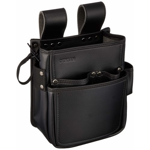 JEFCOM Electrician's Professional High Pouch, Standard Type, Made of Premium Synthetic Leather, JND-80SW