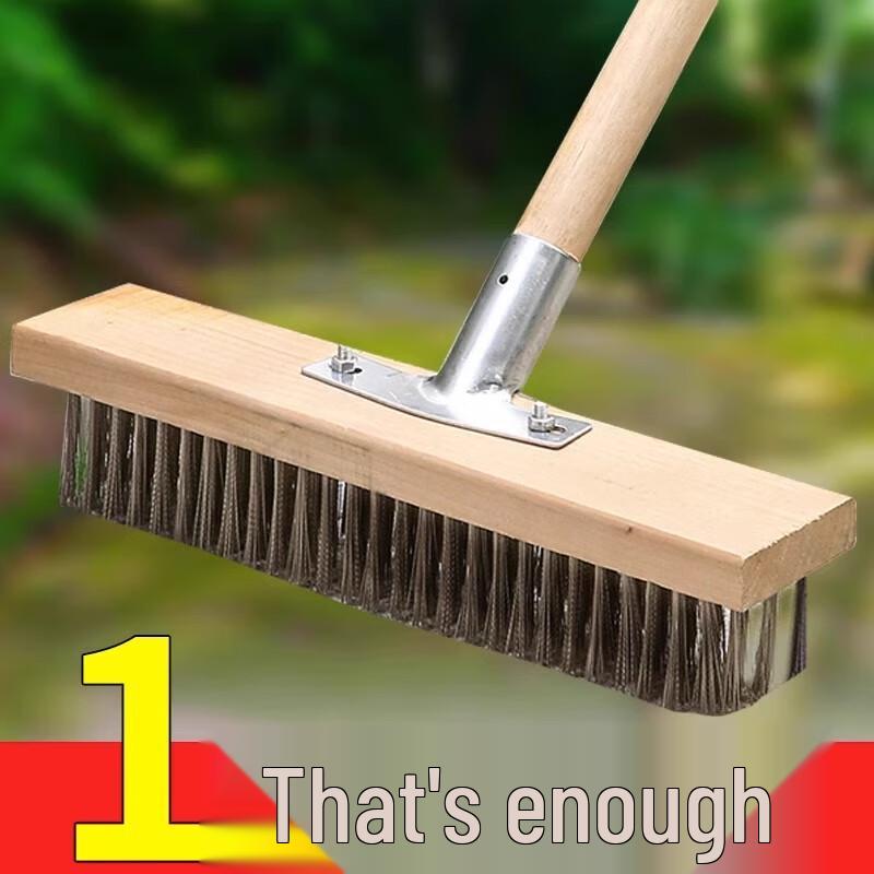 Ningzhao Roestvrij Staal Vloerschrobborstel