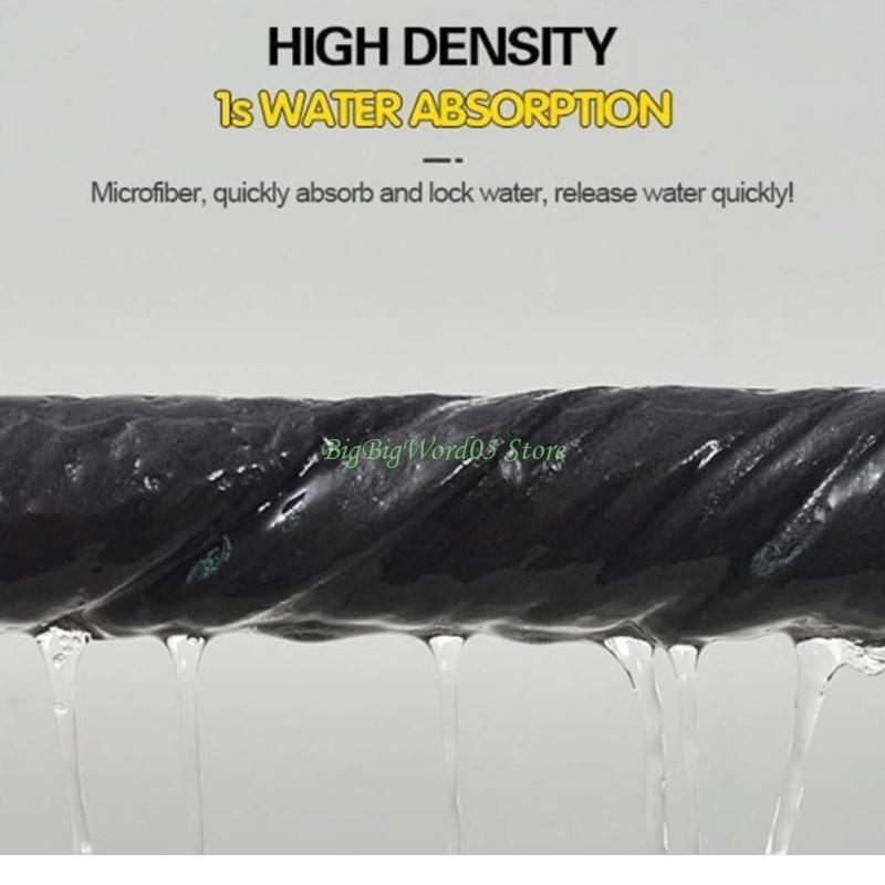 24TE 3Pcs Effective High Absorbent Cleaning Cloth for Multiple Surfaces Use Including Car Kitchens Window Cleaning Solution