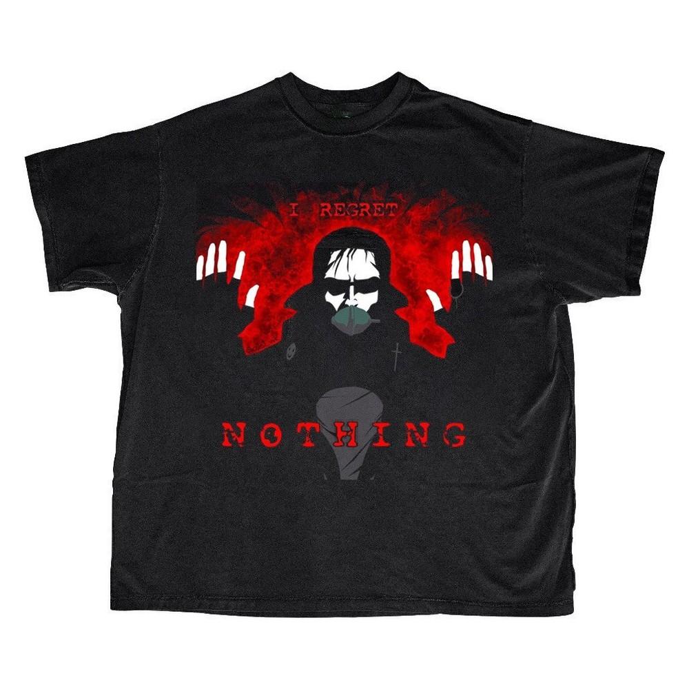P0stal Dvde  I REGRET NOTHING  Graphic Unisex Unisex T-Shirt L