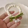 Set lily of the valley flower rubber band hair ring high elasticity and durable Korean version of the head rope new fresh girl hair tie rope