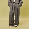 LESS 2024 Spring Lamb Wool Tweed Pants