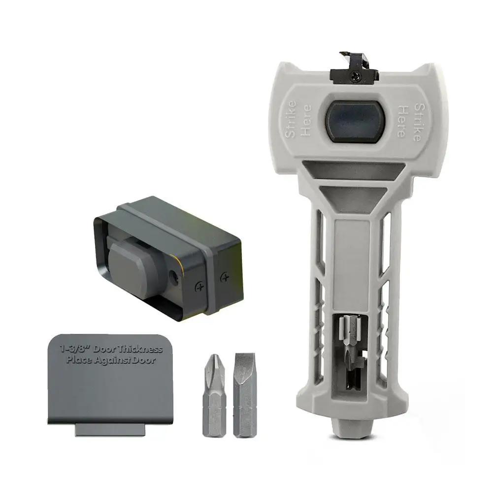 Door Latch Kit for Accurate Scoring and Chiseling Door Installation Kit Fit for Square or Round Latch 1-3/8"or 1-3/4" Thick C5M0