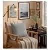 Coussin polyester uni 40 x 40 cm Pop color mastic