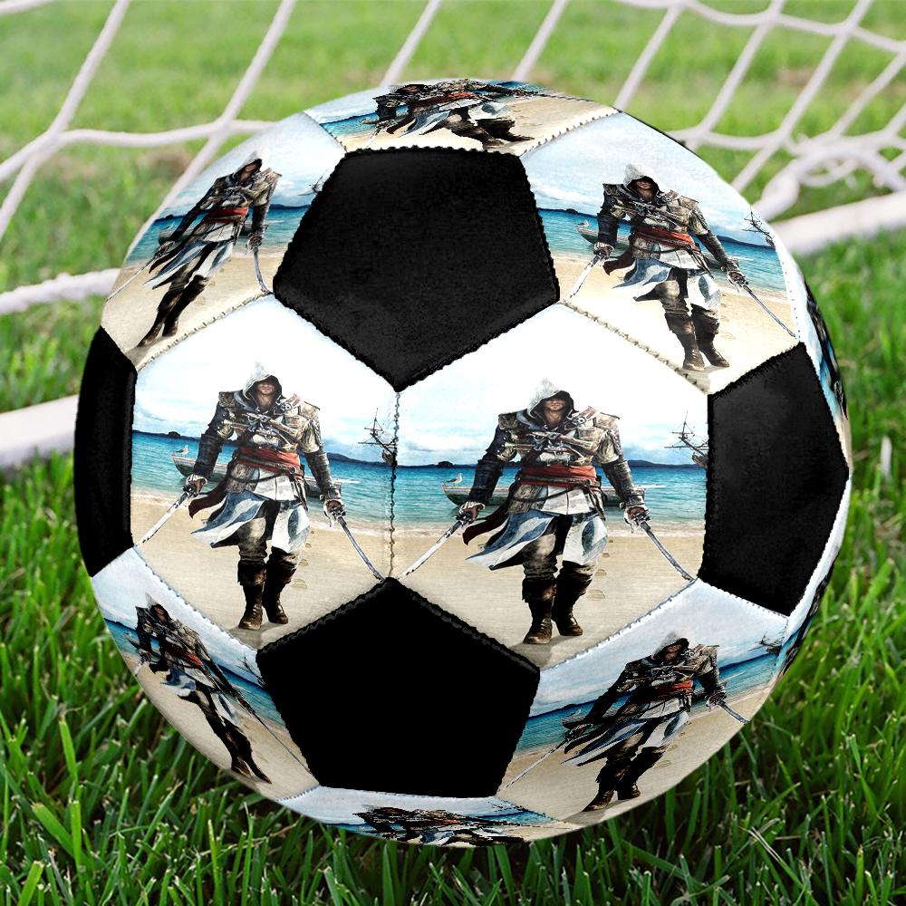 Assassin's Creed Theme Size 5 Soccer Ball, Suitable for Both Indoor and Outdoor Matches, a Gift Suitable for Everyone.