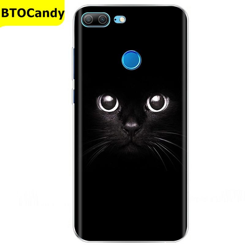 Etui For Honor 9 Lite Etui Kwiat Miękki Silikon Couqe Etui na Telefon Huawei Honor 9 Lite Etui Na Tył Honor9 9lite Coque Funda