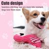 1PC Cute Flamingo Plush Dog Toys Funny Interactive Squeaky Chew Ropes Toys For Small Large Pets Teeth Cleaning Supplies