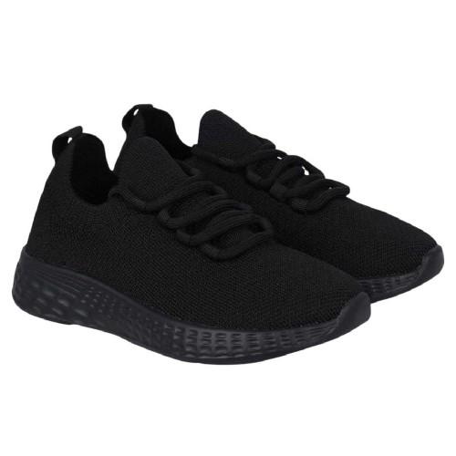 Fabric Childrens/Kids Santo Knitted Trainers