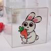 Transparent Acrylic High-Capacity Piggy Bank - No Withdrawal, Online Celebrity Style for Adults and Students.