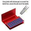 24 Holes Aluminium Alloy Disinfection Box Dental Burs Holder Autoclavable Dentist Tool
