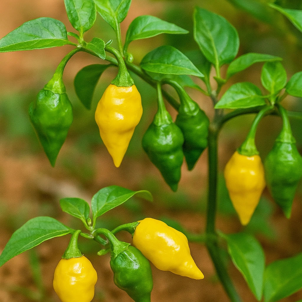 25 Seeds of Lemon Habanero Chili (Capsicum Chinense)