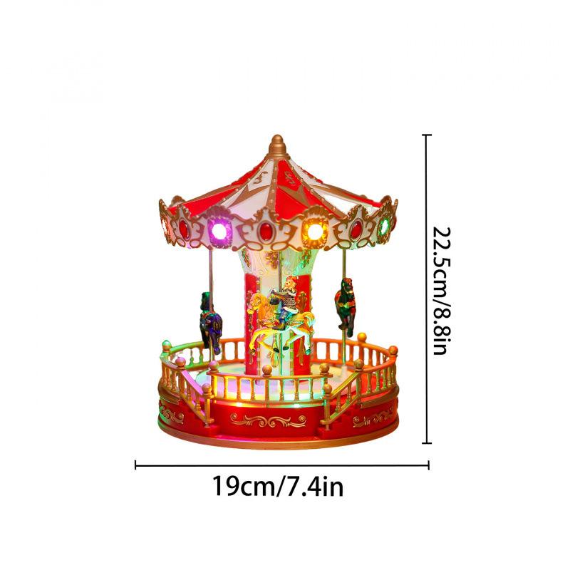 Christmas Carousel Ornaments Music Boxes Christmas Decorations Christmas Gifts
