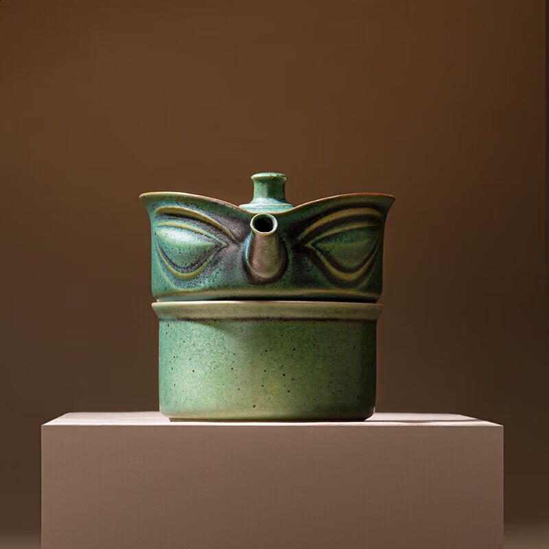 

Edenus Sanxingdui Ceramic Portable Travel Tea Set