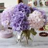 1/2PCS Silk Hydrangea Bouquet Artificial Flowers for Home Vase Centerpieces Bridal Bouquet Wedding Decor