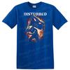 Disturbed Warrior Graphic T Shirt Retro Rock Heavy Metal Album Art Tee