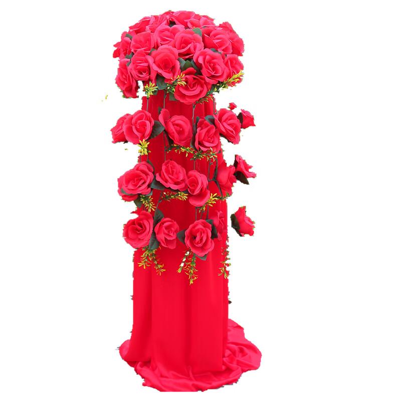 Цветочная колонна-направляющая для свадебной арки Changbaosen