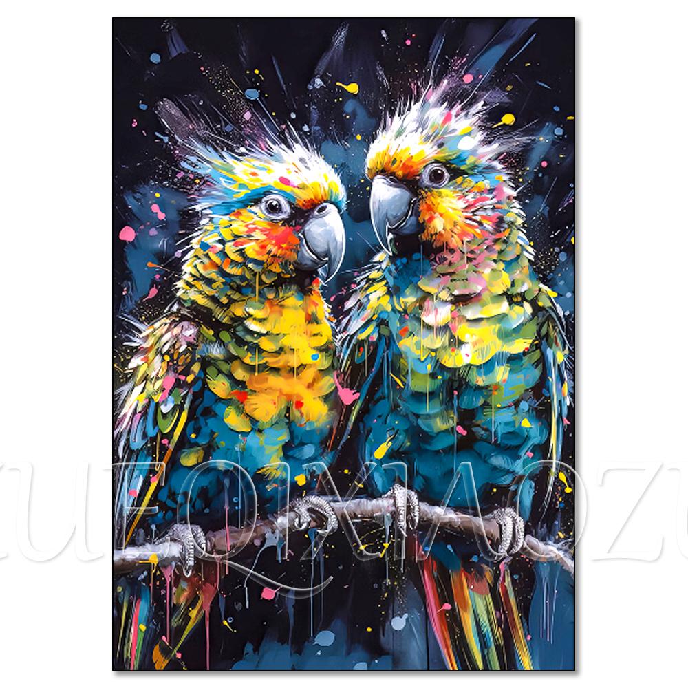 Neues DIY Diamantmalerei Katze Hund Schwan Tier Diamantstickerei Voll Strass zu verkaufen Mosaik Einlegekunst Wanddekoration