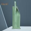Wine Bag Elegant Stylish Champagne Wine Bottles Tote Carrier Fake Leather Wine Packaging Bag for Home