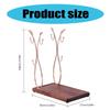 Space Saving Counter Mug Rack Space Efficient Mug Stand with 6 Hook Modern Kitchen and Living Room Cup Rack