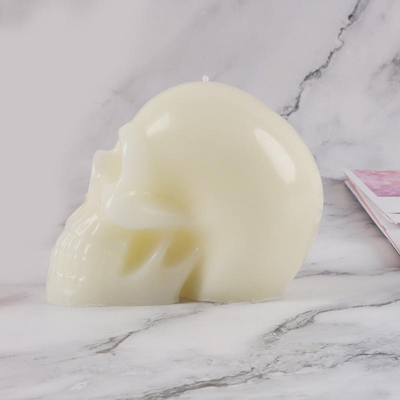 Creative Aromatherapy Ghost Festival Skull Easter Candle Scary Funny Halloween Prank Fragrance Gift Christmas