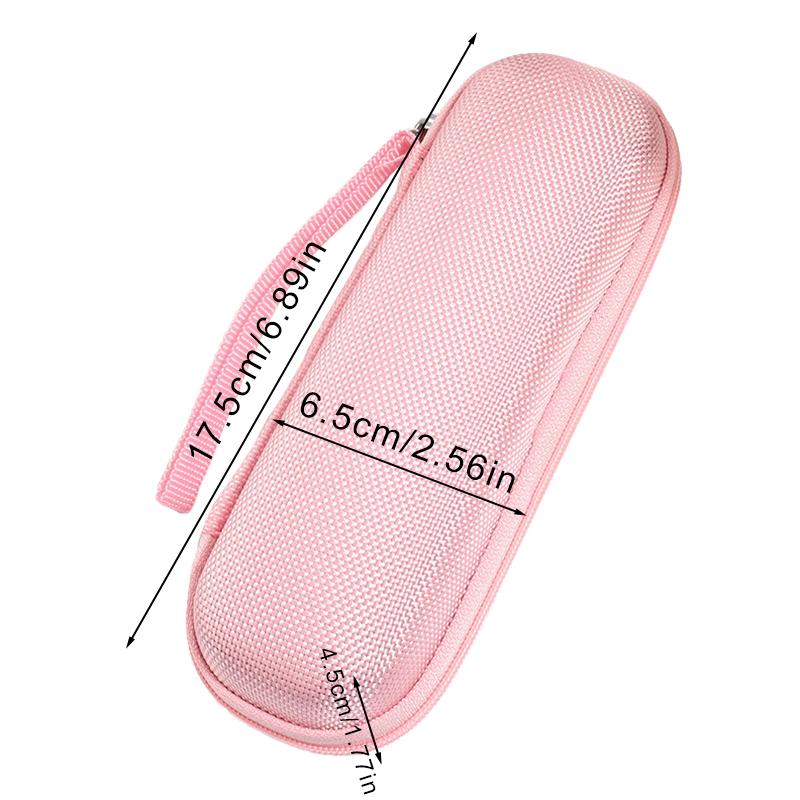 1Pc Case Portable EVA Hard Diabetic Medication Organizer Box Travel Solid Color 17.5x6.5x4.5CM Insulin Pen