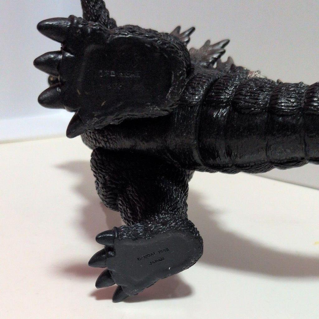 Used [Made in 1992] Godzilla figure soft vinyl monster