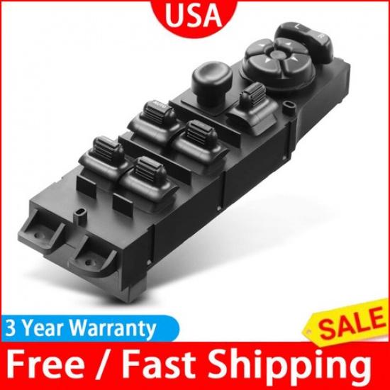 Front Left Window Switch 56049805AA for 2002-08 Dodge Ram 1500 & 2002-03 Durango