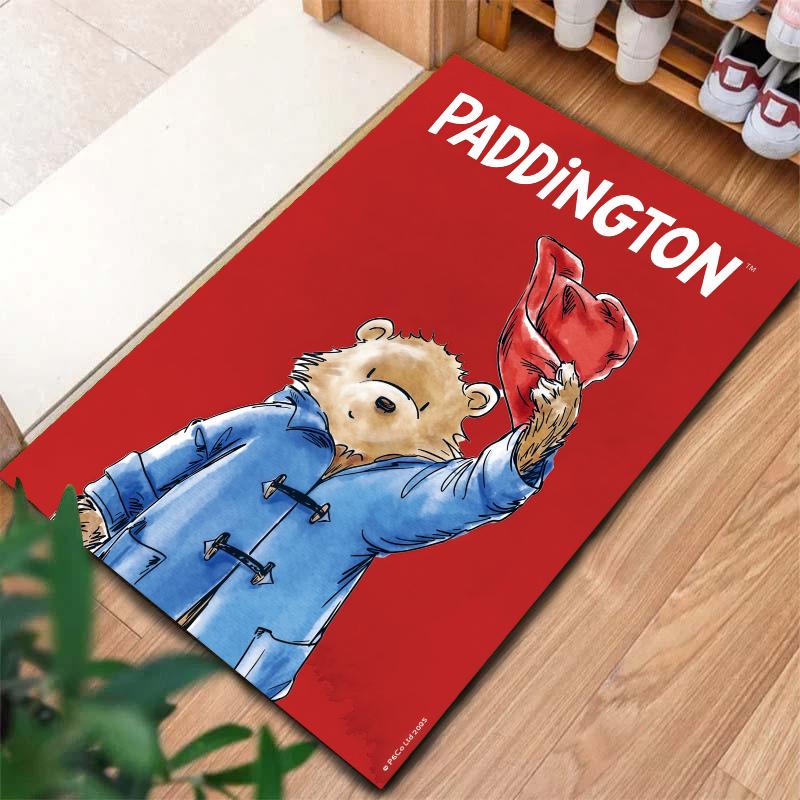 Paddington Bear Carpet Rug for Living Room Bedroom Home Sofa Decoration,Kids play Nonslip Floor Mat