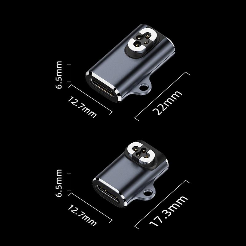 Type C Beinsledningshodetelefoner Lader Magnetisk Ladeadapter For Shokz Openswim Pro S710 Magnetisk Ladeadapter