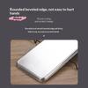 Rectangle Stainless Steel Tray for Commercial Buffet Food Serving Plate Rice Noodle Pan Storage Organizer Kitchen Dishes
