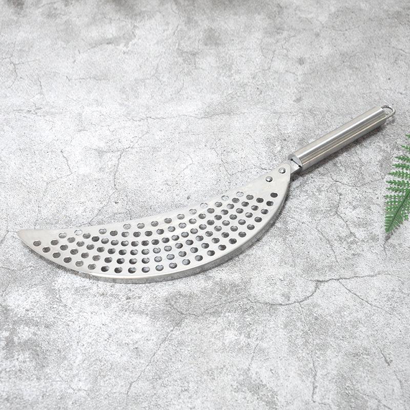Stainless Steel Sickle-Shaped Water Filter & Vegetable Strainer