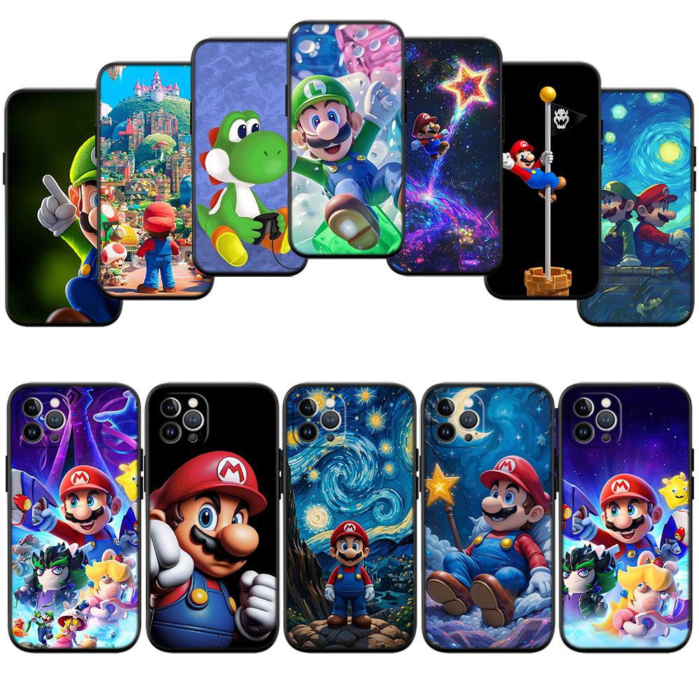 M-Marios Phone Case for Samsung Galaxy S20 S21 S22 Ultra FE + Plus A21S A22 A24 A25 A26 A30 A30S A31
