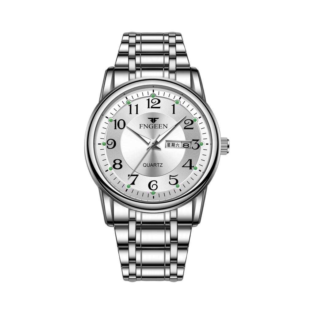 Men's Waterproof Luminous Running Alarm Clock Watch